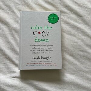 🦋3 for $10🦋 Books - Calm the F*ck Down Book by Sarah Knight